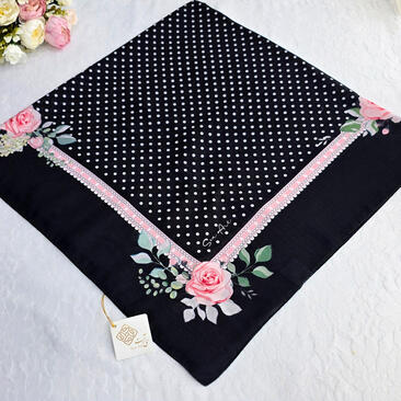 نیکو مشکی - نخی - قواره ۱۰۵ - کد A