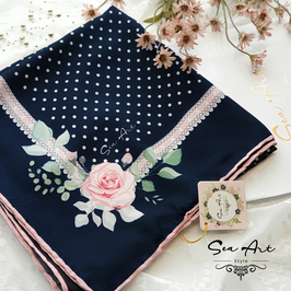 نیکو سرمه ای - نخی - قواره ۱۰۵ - کد A