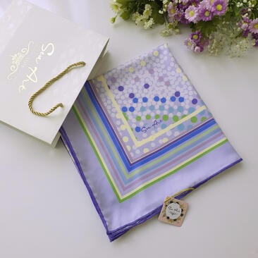 دایره مینا یاسی - نخی - قواره ۱۰۵ - کد A