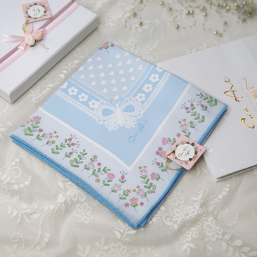 مهربان آبی - نخی - قواره ۱۰۵ - کد A